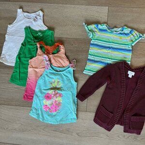 Toddler Girls Size 3T 4T Clothing Bundle Lot 12 Pieces